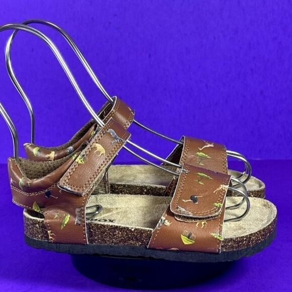 SPROX Other - SPROX Kids Brown The Zoo Hoop & Loop Sandals Shoe Size 12-NEW